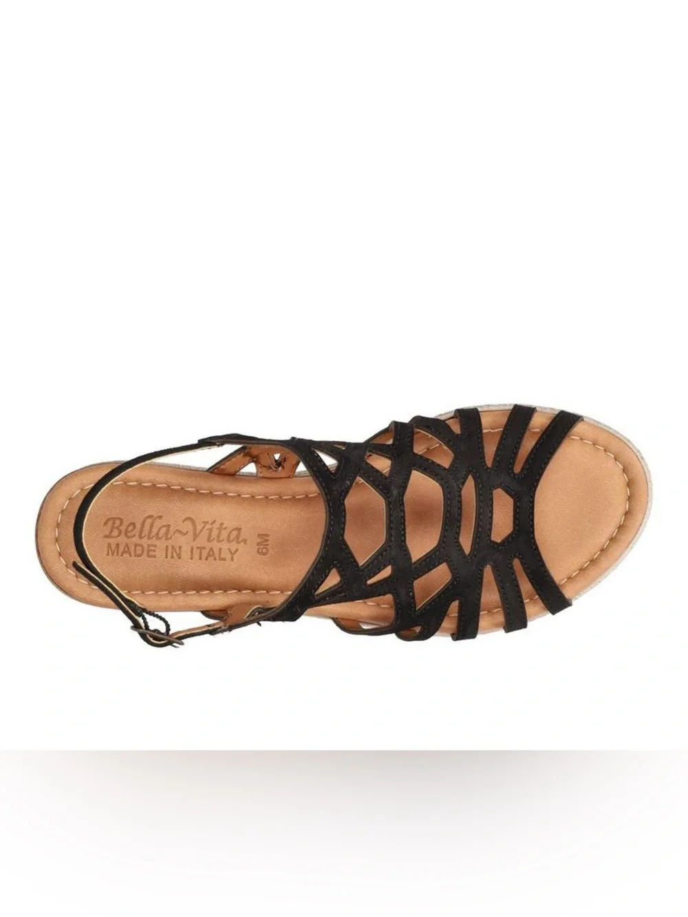 🖤🖤 Women's Bella Vita Zip - Italy Wedge Sandals